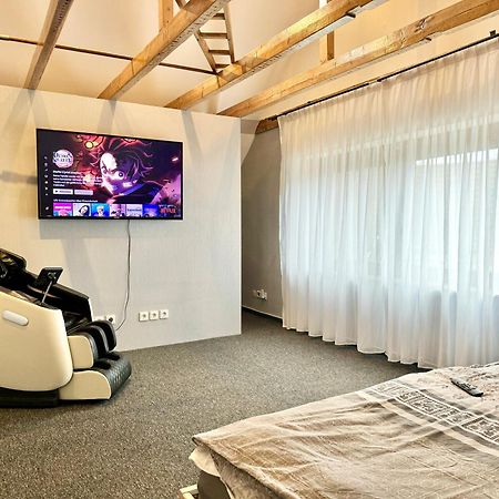 Ferien-Villa Direkt Am Rhein Sauna/Whirlpool Gotterswickerhamm Exterior foto