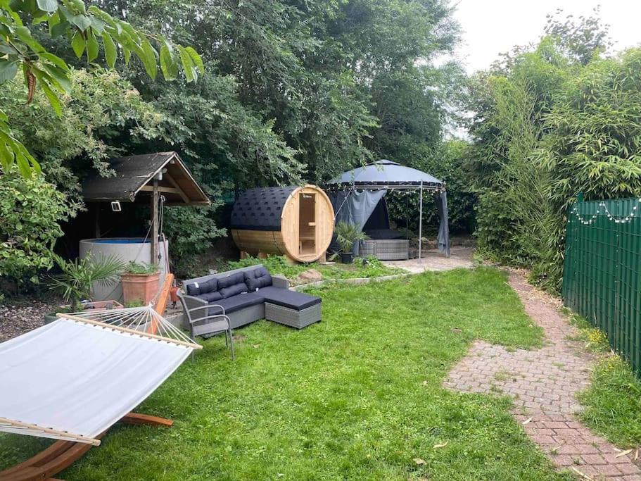 Ferien-Villa Direkt Am Rhein Sauna/Whirlpool Gotterswickerhamm Exterior foto